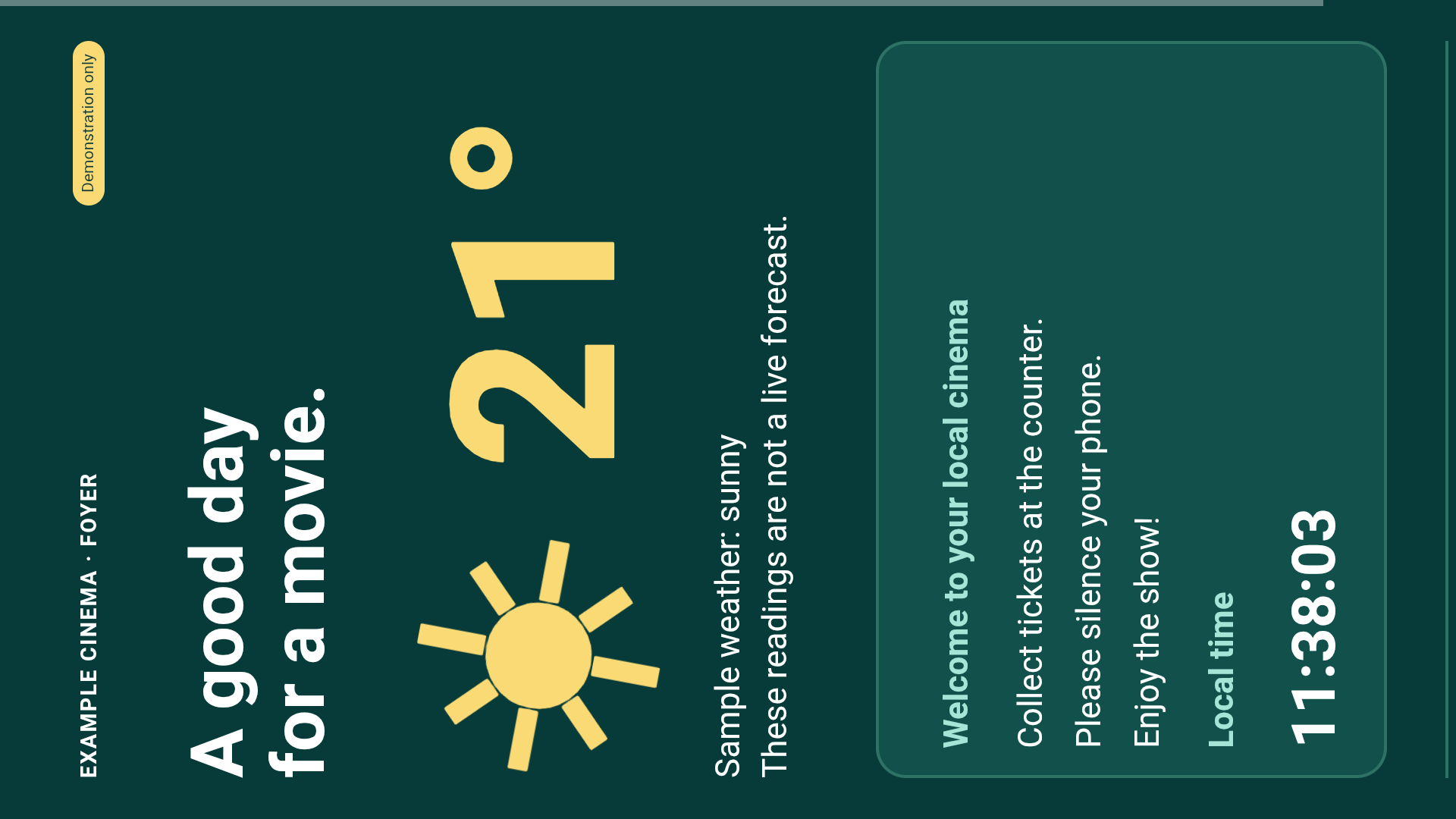 URL poster using the -90 poster orientation
